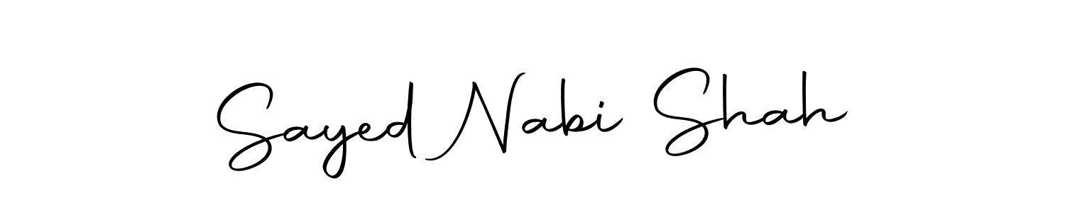 It looks lik you need a new signature style for name Sayed Nabi Shah. Design unique handwritten (Autography-DOLnW) signature with our free signature maker in just a few clicks. Sayed Nabi Shah signature style 10 images and pictures png