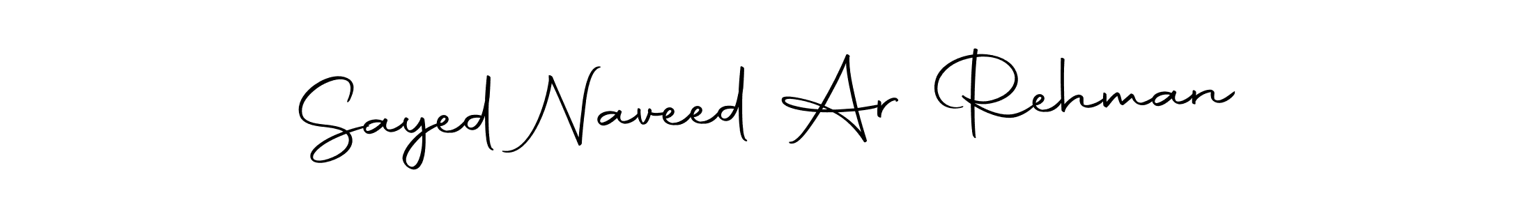 Autography-DOLnW is a professional signature style that is perfect for those who want to add a touch of class to their signature. It is also a great choice for those who want to make their signature more unique. Get Sayed Naveed Ar Rehman name to fancy signature for free. Sayed Naveed Ar Rehman signature style 10 images and pictures png