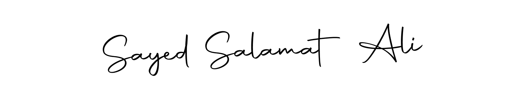 Once you've used our free online signature maker to create your best signature Autography-DOLnW style, it's time to enjoy all of the benefits that Sayed Salamat Ali name signing documents. Sayed Salamat Ali signature style 10 images and pictures png