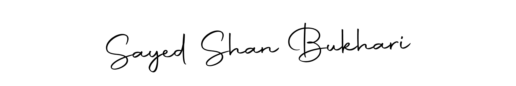 Once you've used our free online signature maker to create your best signature Autography-DOLnW style, it's time to enjoy all of the benefits that Sayed Shan Bukhari name signing documents. Sayed Shan Bukhari signature style 10 images and pictures png