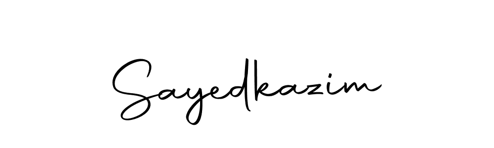 It looks lik you need a new signature style for name Sayedkazim. Design unique handwritten (Autography-DOLnW) signature with our free signature maker in just a few clicks. Sayedkazim signature style 10 images and pictures png