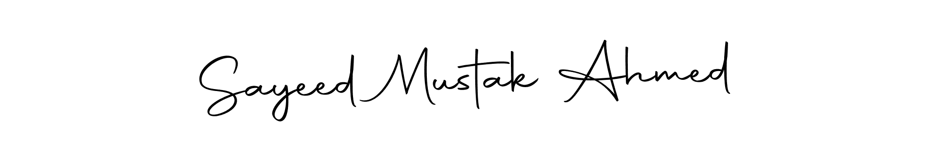 if you are searching for the best signature style for your name Sayeed Mustak Ahmed. so please give up your signature search. here we have designed multiple signature styles  using Autography-DOLnW. Sayeed Mustak Ahmed signature style 10 images and pictures png