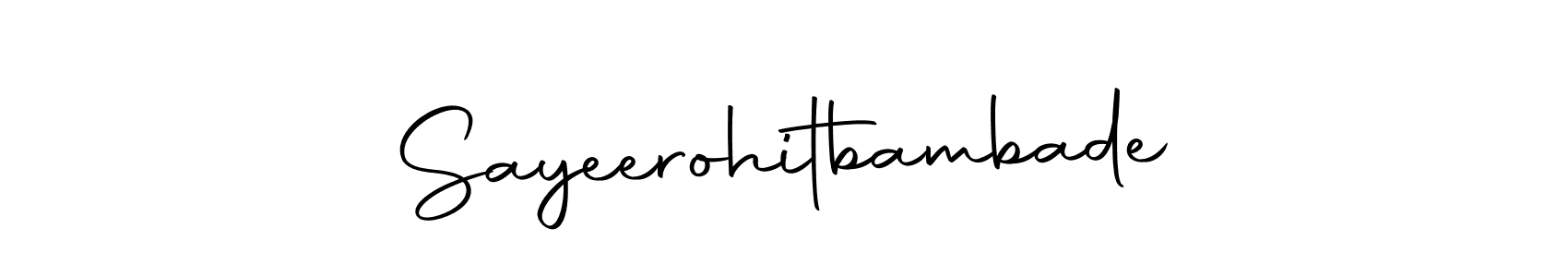 How to Draw Sayeerohitbambade signature style? Autography-DOLnW is a latest design signature styles for name Sayeerohitbambade. Sayeerohitbambade signature style 10 images and pictures png