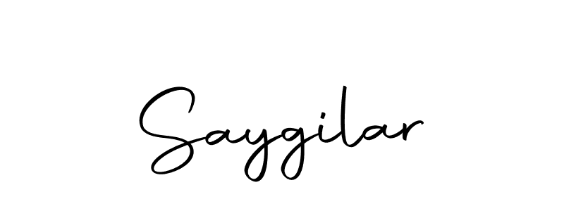 Here are the top 10 professional signature styles for the name Saygilar. These are the best autograph styles you can use for your name. Saygilar signature style 10 images and pictures png