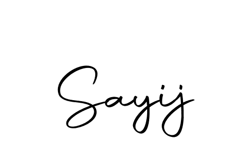 You can use this online signature creator to create a handwritten signature for the name Sayij. This is the best online autograph maker. Sayij signature style 10 images and pictures png