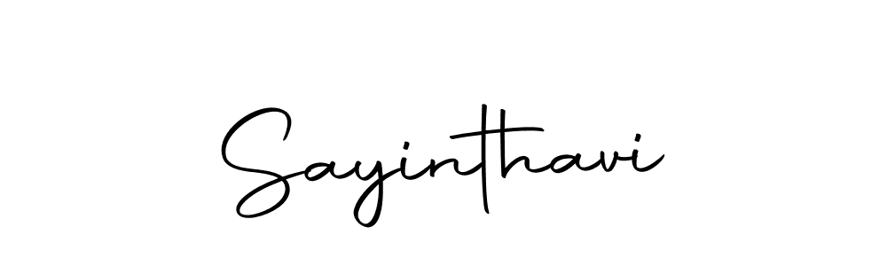 Make a beautiful signature design for name Sayinthavi. Use this online signature maker to create a handwritten signature for free. Sayinthavi signature style 10 images and pictures png