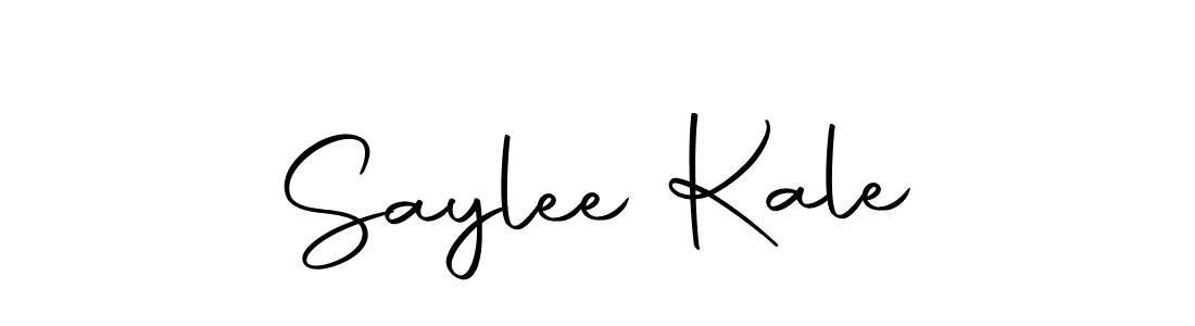 Make a beautiful signature design for name Saylee Kale. With this signature (Autography-DOLnW) style, you can create a handwritten signature for free. Saylee Kale signature style 10 images and pictures png