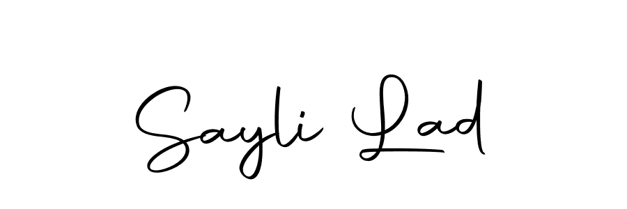 Make a short Sayli Lad signature style. Manage your documents anywhere anytime using Autography-DOLnW. Create and add eSignatures, submit forms, share and send files easily. Sayli Lad signature style 10 images and pictures png