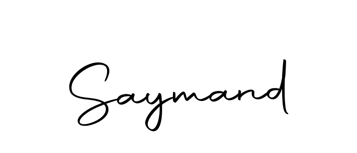 How to make Saymand name signature. Use Autography-DOLnW style for creating short signs online. This is the latest handwritten sign. Saymand signature style 10 images and pictures png