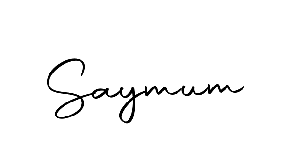 The best way (Autography-DOLnW) to make a short signature is to pick only two or three words in your name. The name Saymum include a total of six letters. For converting this name. Saymum signature style 10 images and pictures png