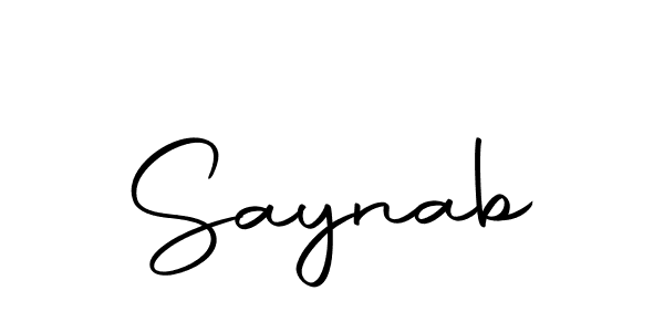 Make a beautiful signature design for name Saynab. Use this online signature maker to create a handwritten signature for free. Saynab signature style 10 images and pictures png