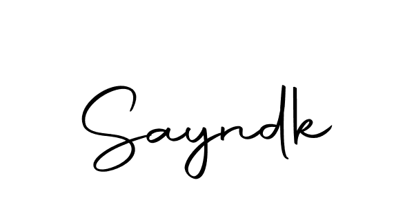 Make a short Sayndk signature style. Manage your documents anywhere anytime using Autography-DOLnW. Create and add eSignatures, submit forms, share and send files easily. Sayndk signature style 10 images and pictures png