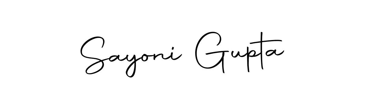 Autography-DOLnW is a professional signature style that is perfect for those who want to add a touch of class to their signature. It is also a great choice for those who want to make their signature more unique. Get Sayoni Gupta name to fancy signature for free. Sayoni Gupta signature style 10 images and pictures png