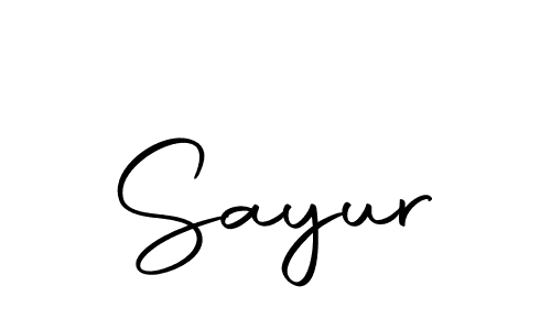 The best way (Autography-DOLnW) to make a short signature is to pick only two or three words in your name. The name Sayur include a total of six letters. For converting this name. Sayur signature style 10 images and pictures png