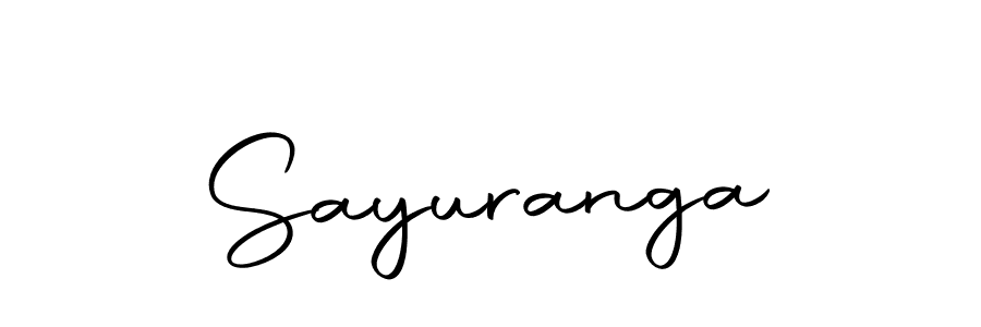 How to make Sayuranga signature? Autography-DOLnW is a professional autograph style. Create handwritten signature for Sayuranga name. Sayuranga signature style 10 images and pictures png