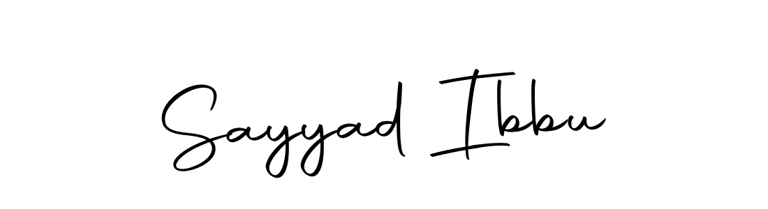 How to make Sayyad Ibbu signature? Autography-DOLnW is a professional autograph style. Create handwritten signature for Sayyad Ibbu name. Sayyad Ibbu signature style 10 images and pictures png