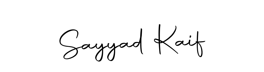 Similarly Autography-DOLnW is the best handwritten signature design. Signature creator online .You can use it as an online autograph creator for name Sayyad Kaif. Sayyad Kaif signature style 10 images and pictures png