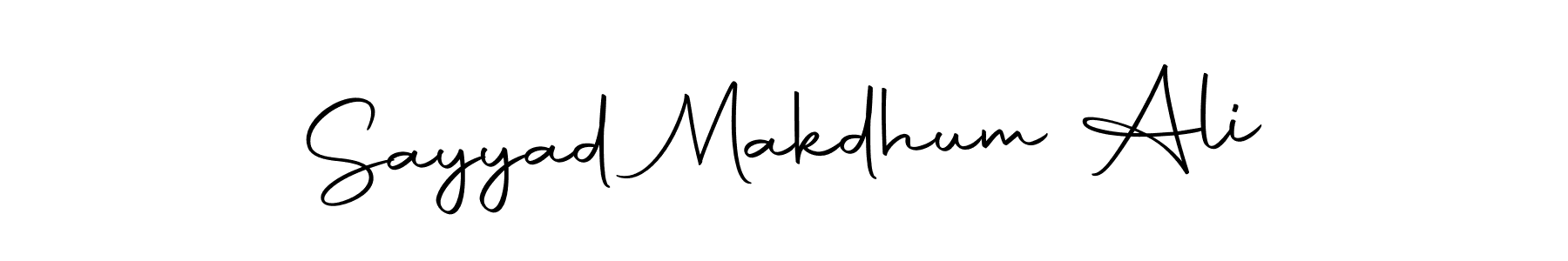 This is the best signature style for the Sayyad Makdhum Ali name. Also you like these signature font (Autography-DOLnW). Mix name signature. Sayyad Makdhum Ali signature style 10 images and pictures png