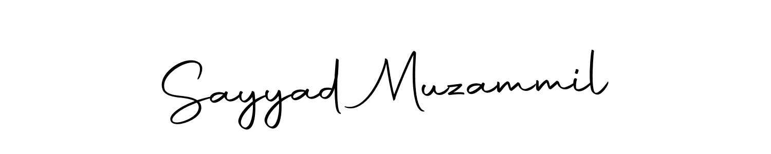 Use a signature maker to create a handwritten signature online. With this signature software, you can design (Autography-DOLnW) your own signature for name Sayyad Muzammil. Sayyad Muzammil signature style 10 images and pictures png