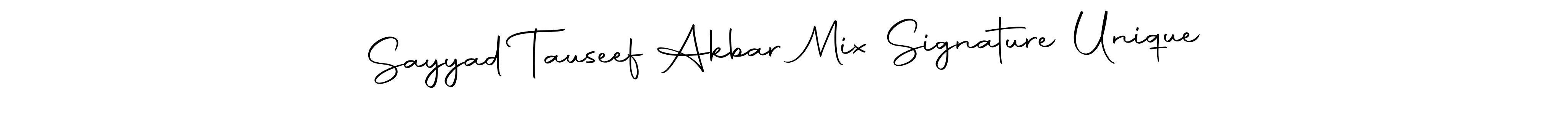 The best way (Autography-DOLnW) to make a short signature is to pick only two or three words in your name. The name Sayyad Tauseef Akbar Mix Signature Unique include a total of six letters. For converting this name. Sayyad Tauseef Akbar Mix Signature Unique signature style 10 images and pictures png