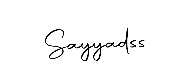 Sayyadss stylish signature style. Best Handwritten Sign (Autography-DOLnW) for my name. Handwritten Signature Collection Ideas for my name Sayyadss. Sayyadss signature style 10 images and pictures png