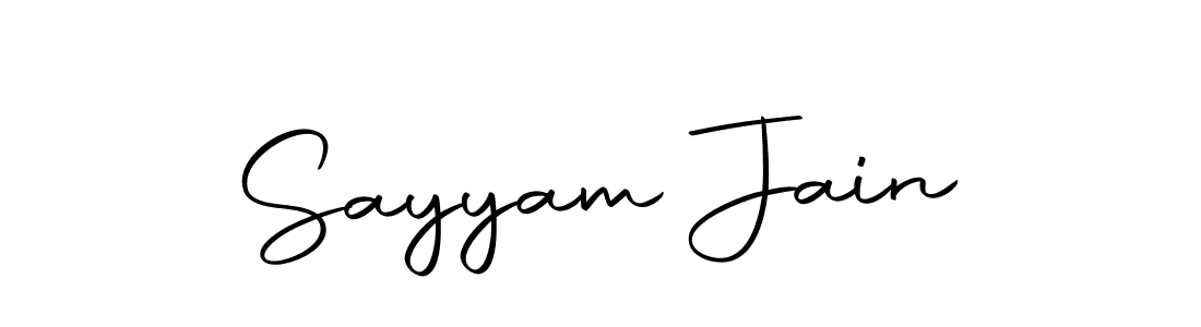 if you are searching for the best signature style for your name Sayyam Jain. so please give up your signature search. here we have designed multiple signature styles  using Autography-DOLnW. Sayyam Jain signature style 10 images and pictures png