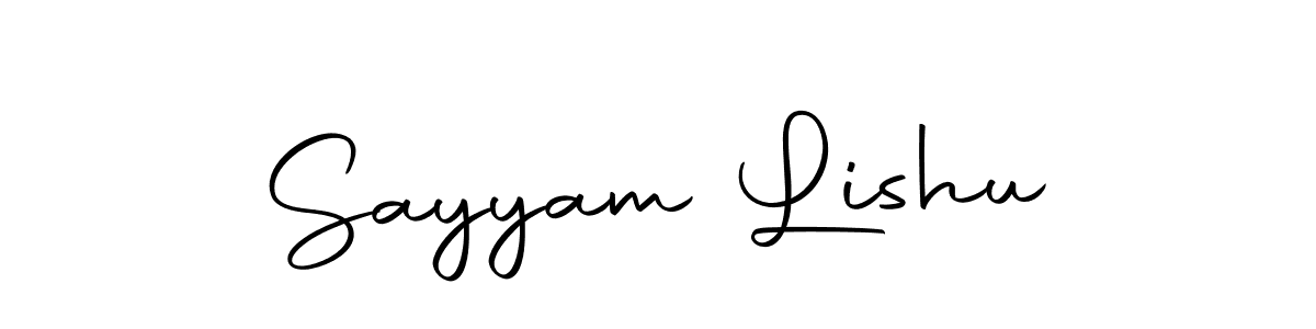 This is the best signature style for the Sayyam Lishu name. Also you like these signature font (Autography-DOLnW). Mix name signature. Sayyam Lishu signature style 10 images and pictures png