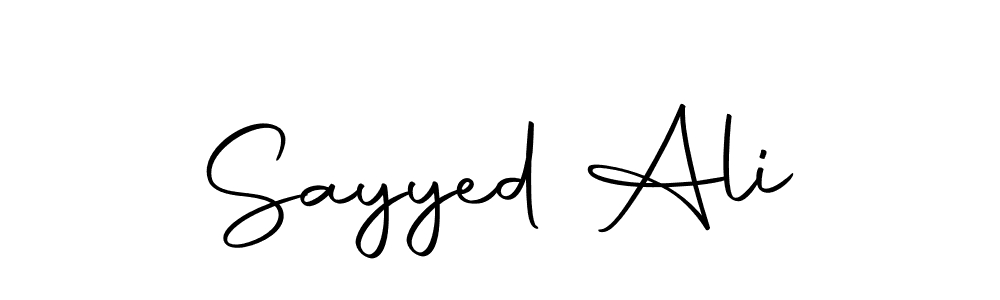 You can use this online signature creator to create a handwritten signature for the name Sayyed Ali. This is the best online autograph maker. Sayyed Ali signature style 10 images and pictures png