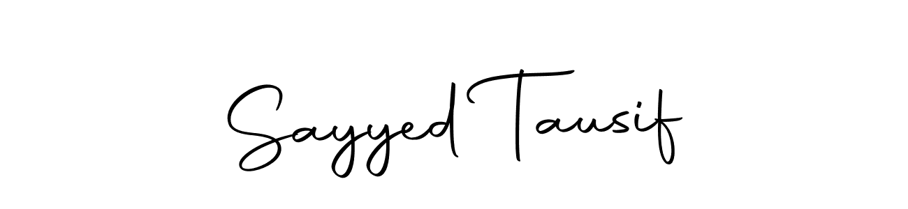 Similarly Autography-DOLnW is the best handwritten signature design. Signature creator online .You can use it as an online autograph creator for name Sayyed Tausif. Sayyed Tausif signature style 10 images and pictures png