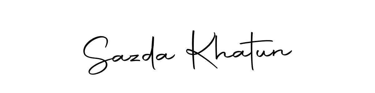 Once you've used our free online signature maker to create your best signature Autography-DOLnW style, it's time to enjoy all of the benefits that Sazda Khatun name signing documents. Sazda Khatun signature style 10 images and pictures png