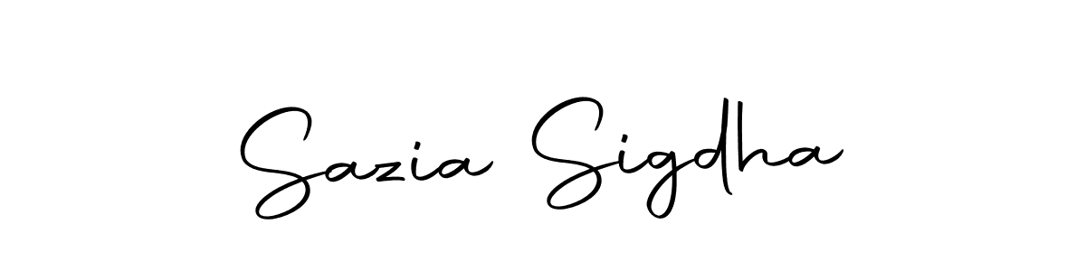 Similarly Autography-DOLnW is the best handwritten signature design. Signature creator online .You can use it as an online autograph creator for name Sazia Sigdha. Sazia Sigdha signature style 10 images and pictures png