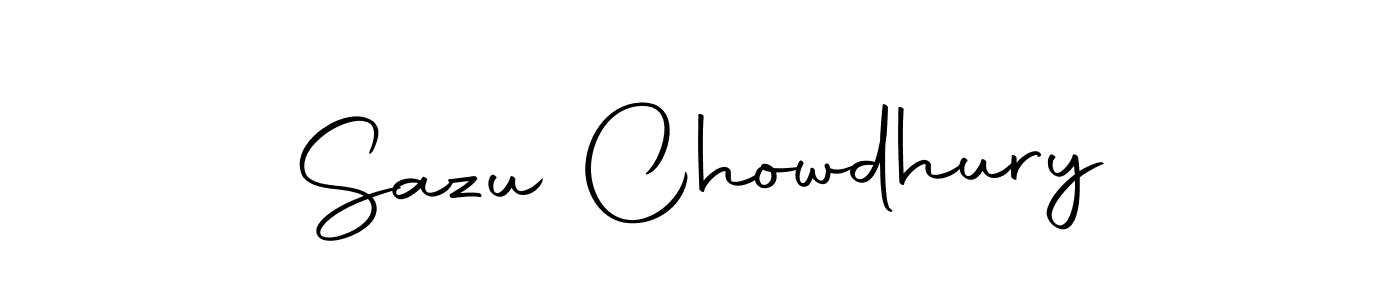 if you are searching for the best signature style for your name Sazu Chowdhury. so please give up your signature search. here we have designed multiple signature styles  using Autography-DOLnW. Sazu Chowdhury signature style 10 images and pictures png