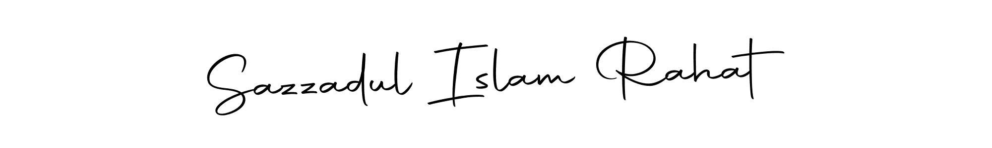 Also You can easily find your signature by using the search form. We will create Sazzadul Islam Rahat name handwritten signature images for you free of cost using Autography-DOLnW sign style. Sazzadul Islam Rahat signature style 10 images and pictures png