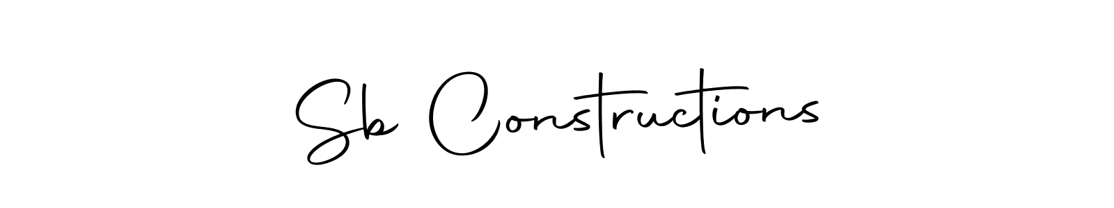 How to Draw Sb Constructions signature style? Autography-DOLnW is a latest design signature styles for name Sb Constructions. Sb Constructions signature style 10 images and pictures png