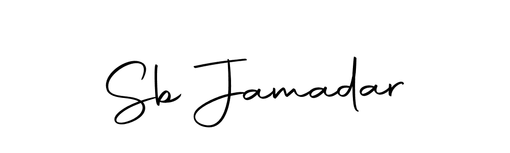 Make a beautiful signature design for name Sb Jamadar. With this signature (Autography-DOLnW) style, you can create a handwritten signature for free. Sb Jamadar signature style 10 images and pictures png