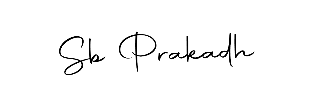 Use a signature maker to create a handwritten signature online. With this signature software, you can design (Autography-DOLnW) your own signature for name Sb Prakadh. Sb Prakadh signature style 10 images and pictures png