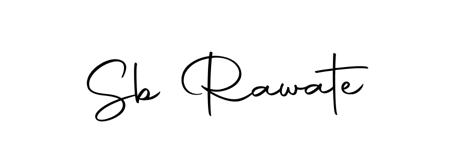 Use a signature maker to create a handwritten signature online. With this signature software, you can design (Autography-DOLnW) your own signature for name Sb Rawate. Sb Rawate signature style 10 images and pictures png