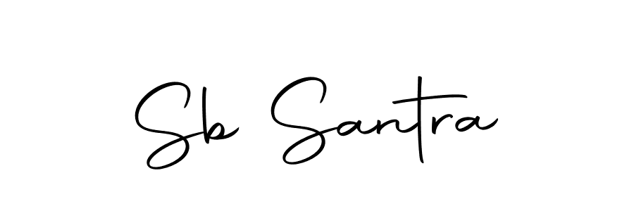 Also we have Sb Santra name is the best signature style. Create professional handwritten signature collection using Autography-DOLnW autograph style. Sb Santra signature style 10 images and pictures png