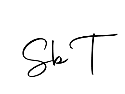Sb T stylish signature style. Best Handwritten Sign (Autography-DOLnW) for my name. Handwritten Signature Collection Ideas for my name Sb T. Sb T signature style 10 images and pictures png