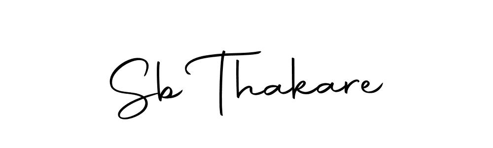 You should practise on your own different ways (Autography-DOLnW) to write your name (Sb Thakare) in signature. don't let someone else do it for you. Sb Thakare signature style 10 images and pictures png