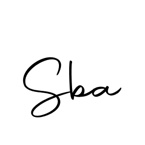 Design your own signature with our free online signature maker. With this signature software, you can create a handwritten (Autography-DOLnW) signature for name Sba. Sba signature style 10 images and pictures png