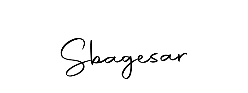 Create a beautiful signature design for name Sbagesar. With this signature (Autography-DOLnW) fonts, you can make a handwritten signature for free. Sbagesar signature style 10 images and pictures png