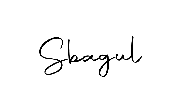 Create a beautiful signature design for name Sbagul. With this signature (Autography-DOLnW) fonts, you can make a handwritten signature for free. Sbagul signature style 10 images and pictures png