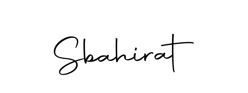 Make a beautiful signature design for name Sbahirat. Use this online signature maker to create a handwritten signature for free. Sbahirat signature style 10 images and pictures png