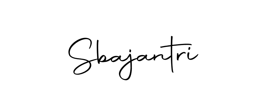 How to make Sbajantri signature? Autography-DOLnW is a professional autograph style. Create handwritten signature for Sbajantri name. Sbajantri signature style 10 images and pictures png