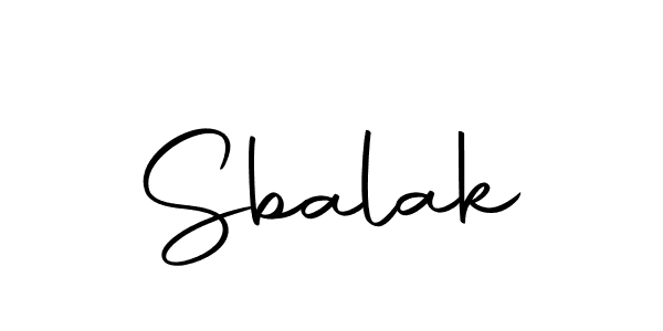 How to make Sbalak name signature. Use Autography-DOLnW style for creating short signs online. This is the latest handwritten sign. Sbalak signature style 10 images and pictures png