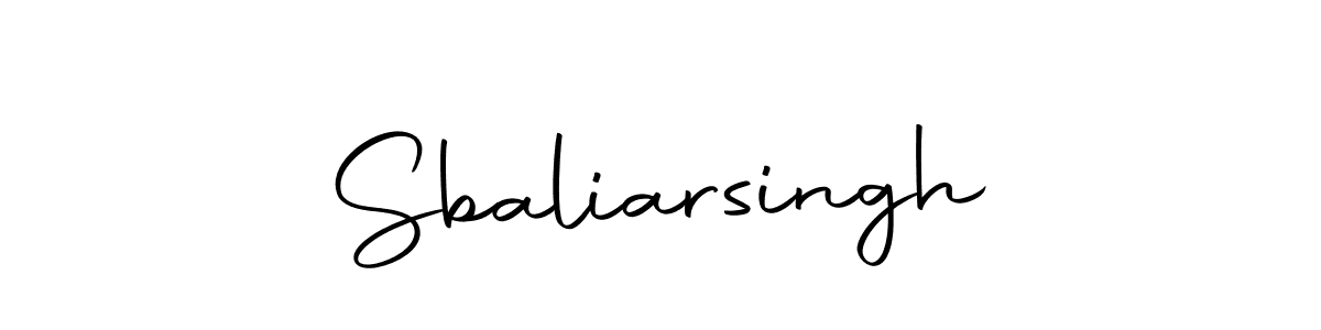 Also we have Sbaliarsingh name is the best signature style. Create professional handwritten signature collection using Autography-DOLnW autograph style. Sbaliarsingh signature style 10 images and pictures png