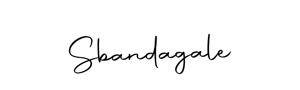 Sbandagale stylish signature style. Best Handwritten Sign (Autography-DOLnW) for my name. Handwritten Signature Collection Ideas for my name Sbandagale. Sbandagale signature style 10 images and pictures png