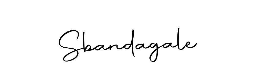 Sbandagale stylish signature style. Best Handwritten Sign (Autography-DOLnW) for my name. Handwritten Signature Collection Ideas for my name Sbandagale. Sbandagale signature style 10 images and pictures png