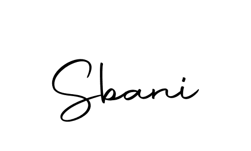 Also we have Sbani name is the best signature style. Create professional handwritten signature collection using Autography-DOLnW autograph style. Sbani signature style 10 images and pictures png